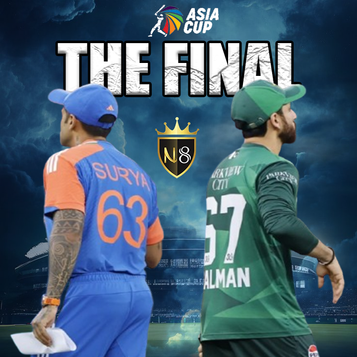 Cusi567's tweet photo. After 41 years & 17 editions… destiny writes a new chapter.
🇮🇳 India vs Pakistan 🇵🇰
➡️ The Asia Cup Final for the VERY FIRST TIME!
History awaits… who takes the crown?
#AsiaCup2025 #INDvPAK #FinalClash #CricketFever #T20Thriller #N8Casino https://t.co/FEKsadBKIl