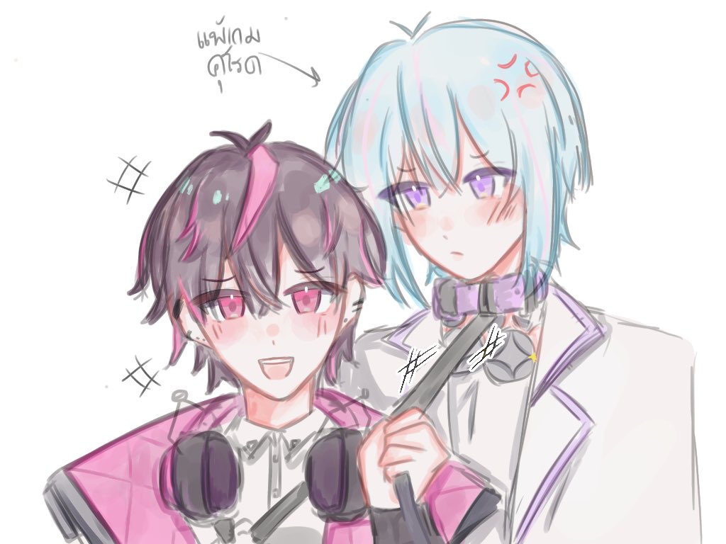 ______

クラロド - (old pic)
______

i tried to draw some couple… but yeah, I ended up drawing these two again 🫠