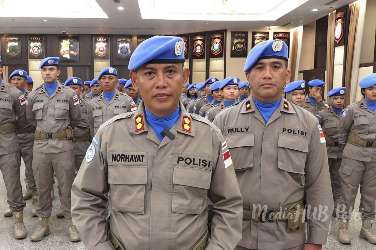 Polri mengirim 140 personel Satgas FPU 7 MINUSCA ke Republik Afrika Tengah dalam misi perdamaian PBB. 

Download foto ⬇️
mediahub.polri.go.id/in/image/detai…

#Polri #MINUSCA #AfrikaTengah #PBB