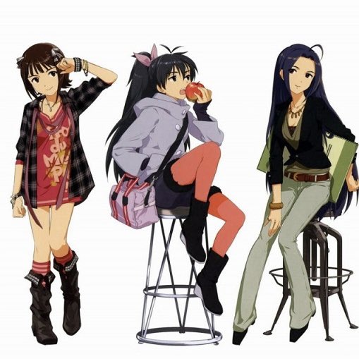 杏仁豆腐先生の描かれたこれ大好きで……10年以上前だけどいつもと違う私服可愛い！ってなった