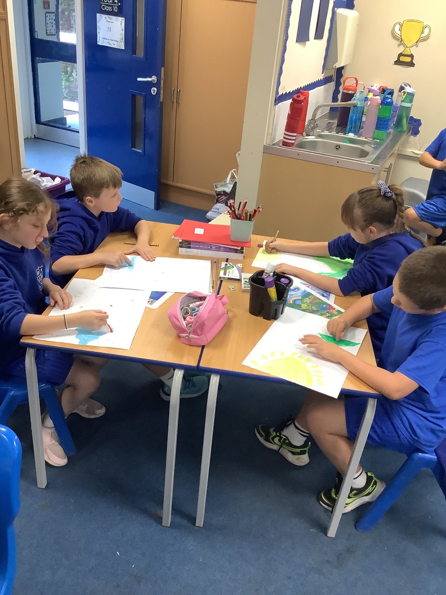 This week in RE, class 10 have been creating a piece of art work inspired by Hannah Dunnett. Hannah creates artwork using words from scripture and prayers so we incorporated words that inspired us from the story of Abraham. 
#muchwooltonRE
#muchwooltonsch