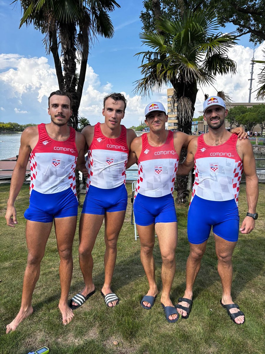 We closed the World Championship with a win in the B final. Overall 7th in the world – not where we wanted to be, but a step to build on. The work continues 🇭🇷 
#sinkovicbrothers #rowing #wrchshanghai #mensfour #teamcroatia