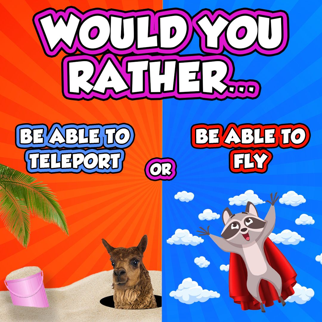 Which would you rather to make your journeys epic?✈️🕳️