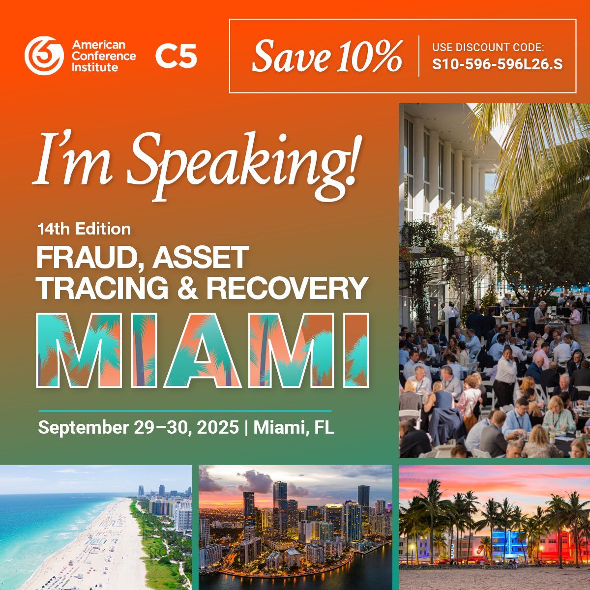 WozniakLegal's tweet image. We are very much looking forward to attending C5&apos;s Fraud, Asset Tracing &amp;amp; Recovery event in Miami next week. Our managing partner Grzegorz E. Woźniak and Christopher A. Noel will discuss &quot;Asset Recovery in Hostile, High-Risk Jurisdictions.” 

#crossborderlitigation #assetrecovery