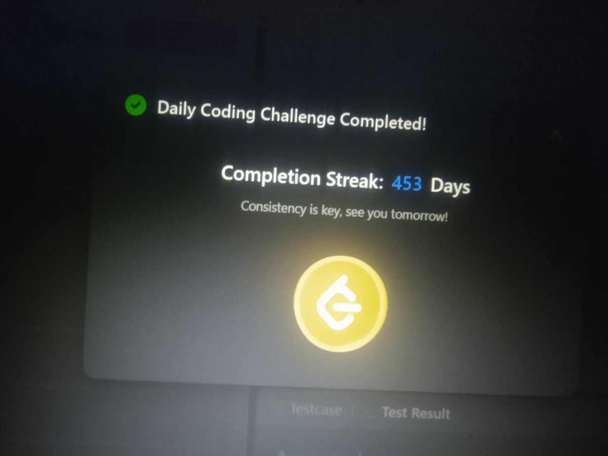Jatin_lifo82's tweet image. 🌟Day 268 👨💻.
Solve @geeksforgeeks || @LeetCode
POTD Cpp⚡
Question LC. Valid Triangle Number 611 Medium ✅.
Question GFG. Rotate Deque By K Easy😎 ✅.
#geeksforgeeks #leetcode #DSA #POTD
@LeetCode @geeksforgeeks #CPP25 #CodingChallenge
