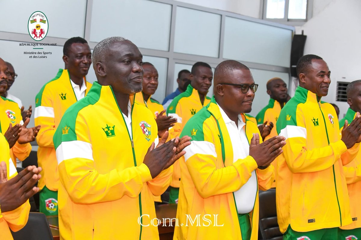 OfficielSergio's tweet photo. 🔝 En route pour Guinée Bissau🇬🇼
La marque Sergio🇹🇬 accompagne les Éperviers Maracaniers pour la MARA'CAN 2025🇬🇼
Bonne Chance à la délégation togolaise.
@PresidenceTg
 @LidiBessi Kama
@MinistereSports
 @FetomaOfficiel https://t.co/SXIqSnQFuP