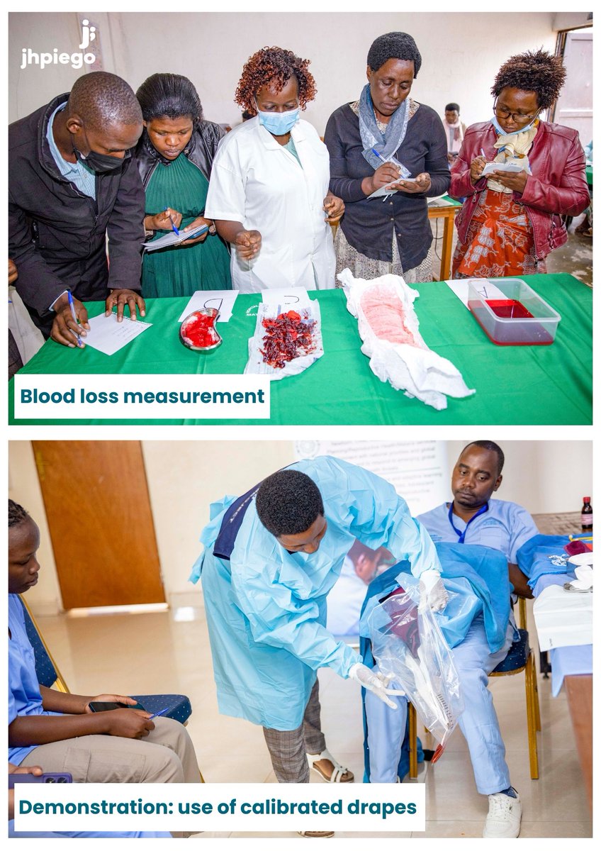 JhpiegoRwanda's tweet image. Jhpiego works with the Ministry of Health to scale up the implementation of the E-MOTIVE intervention across health facilities.This WHO-approved medical bundle is designed to reduce postpartum hemorrhage #PPH by enhancing early detection,timely treatment &amp;amp;response. #savinglives