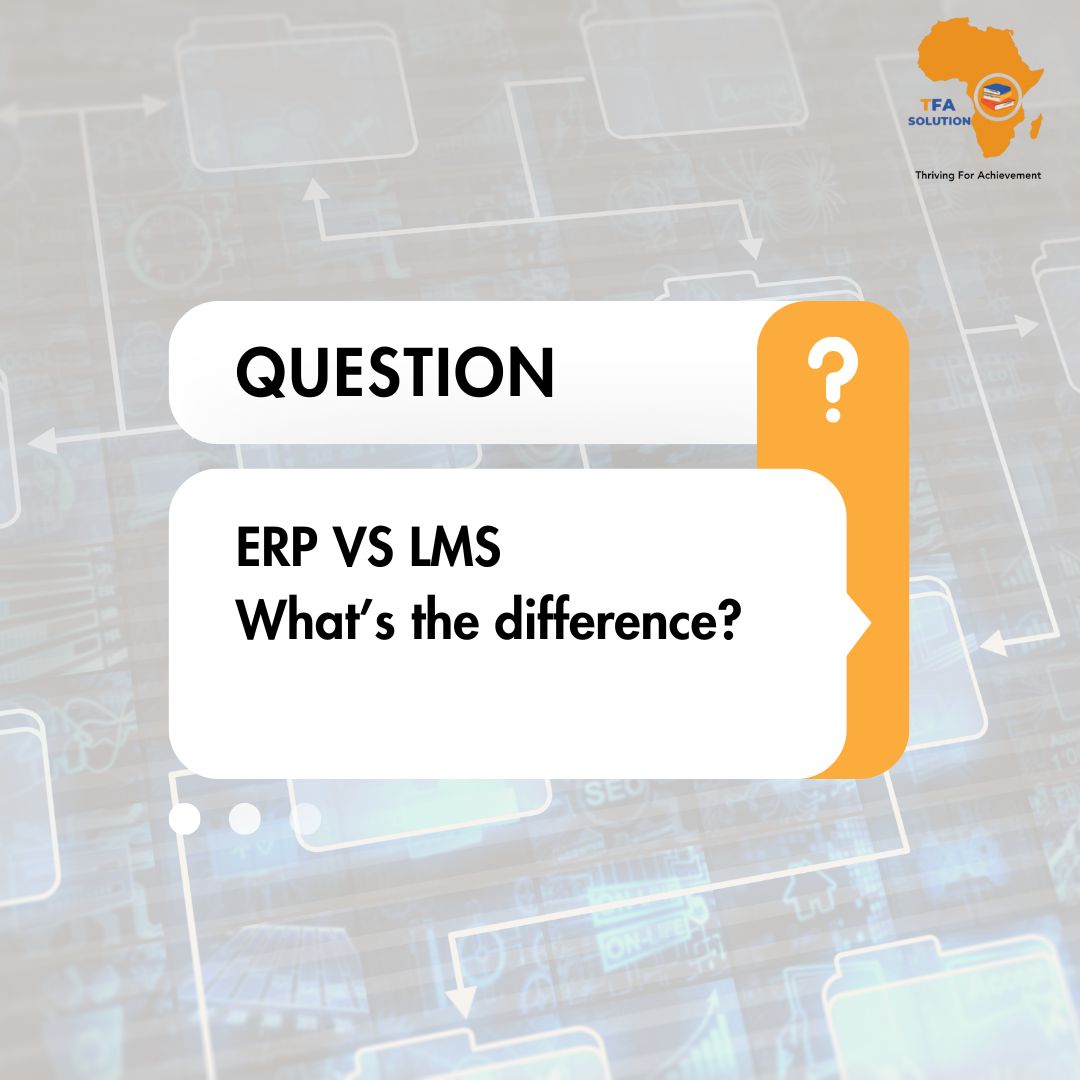 TFA_Solution's tweet image. ERP vs LMS—do you know the difference? 🤔

Comment YES or NO, then hit the link to find out why schools need both—and why TFA LMS leads the way 👉 tutorforafrica.com/blog/f/why-sch…

#TFASolution #LearnWithTFA #EdTech #KenyaSchools #LMS #ERP