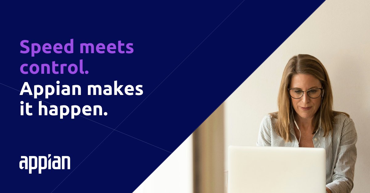 Speed and control don’t have to compete.

Appian brings both together, helping organisations deliver quickly, stay compliant, and scale with confidence.

See how Appian makes it possible in our Demo Library: ap.pn/4n8U8T2 #EnterpriseAI