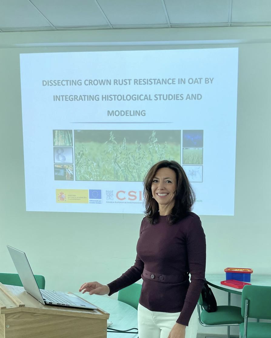 CeResLab_IAS's tweet image. Our colleague Gracia Montilla Bascón opened the 2025/2026 Open Seminars at the University of Life Sciences in Lublin 🌍 with her lecture on crown rust resistance in oat 🌾🔬. Congrats, @Gracia_Montilla! 👏 @IAS_CSIC @UPLublin