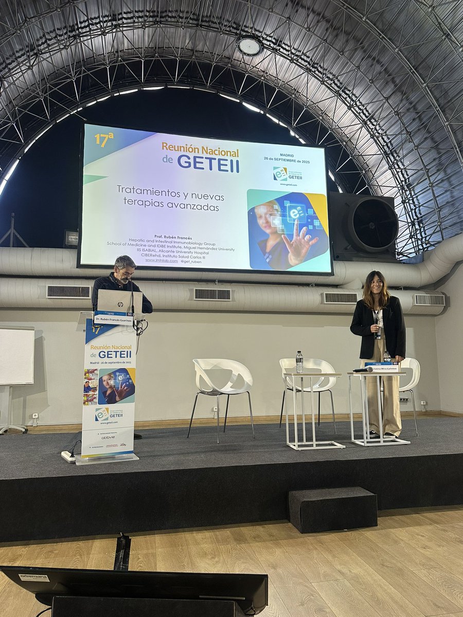 GETEII's tweet image. El Dr.Ruben Francés nos habla sobre tratamientos y nuevas terapias avanzadas 
#geteii #ibdnurse #epaeii