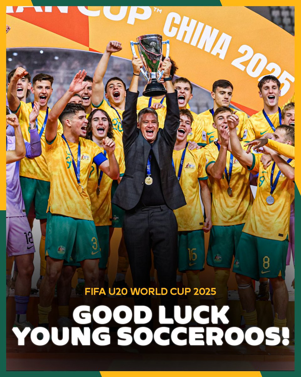 15 Isuzu UTE A-League young guns are set to take on the world 🙌🇦🇺 Australia's FIFA U20 World Cup campaign kicks off TOMORROW! 

Best of luck to the Commbank Young Socceroos - who take on heavyweights Italy in the opening group game.

📺Catch it live on Monday 6am AEST on SBS &amp;
