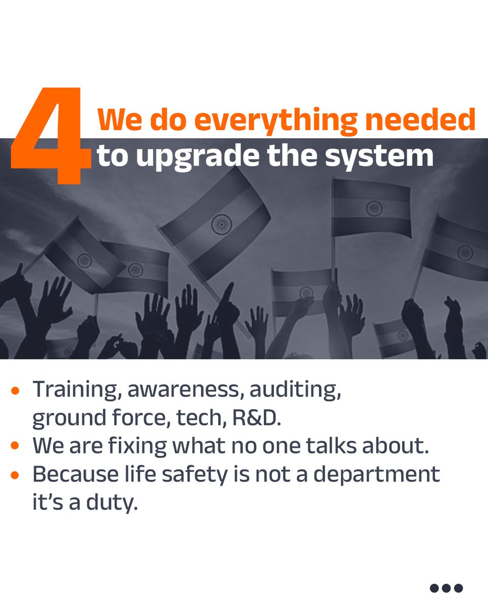 VFF_India's tweet image. For the People, By the People
We are not waiting for systems to change.
We are the change.
One Bharat. One mission. Every citizen a protector.
Join Us. Learn. Lead. Save Lives.

#EkBharatSurakshitBharat
#VFFIndia #HowToSurvive #DisasterReady #Fire #protection #lifeSafety