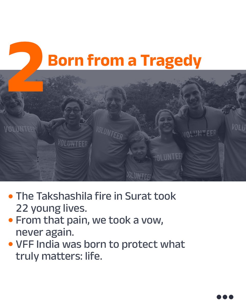 VFF_India's tweet image. For the People, By the People
We are not waiting for systems to change.
We are the change.
One Bharat. One mission. Every citizen a protector.
Join Us. Learn. Lead. Save Lives.

#EkBharatSurakshitBharat
#VFFIndia #HowToSurvive #DisasterReady #Fire #protection #lifeSafety