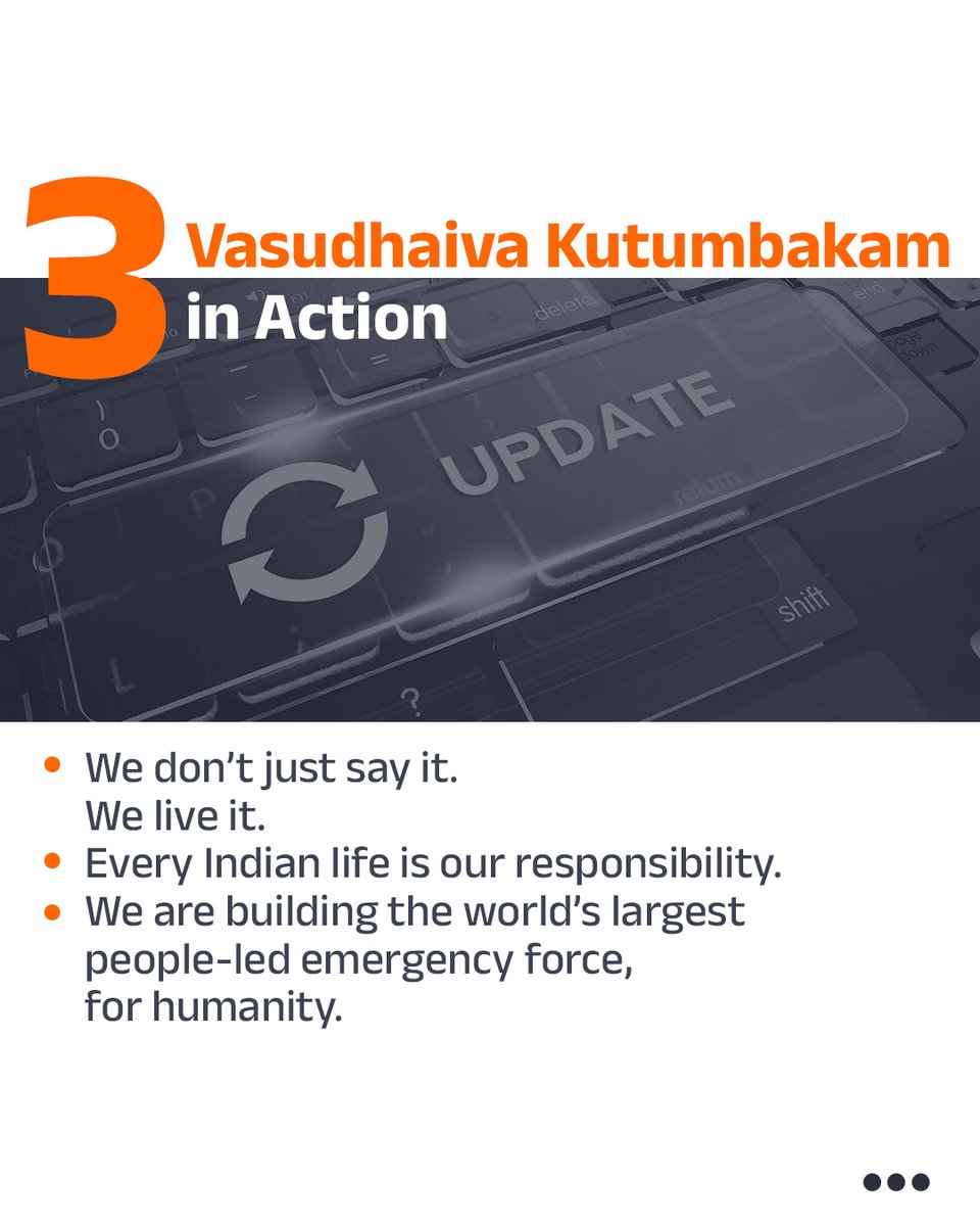 VFF_India's tweet image. For the People, By the People
We are not waiting for systems to change.
We are the change.
One Bharat. One mission. Every citizen a protector.
Join Us. Learn. Lead. Save Lives.

#EkBharatSurakshitBharat
#VFFIndia #HowToSurvive #DisasterReady #Fire #protection #lifeSafety