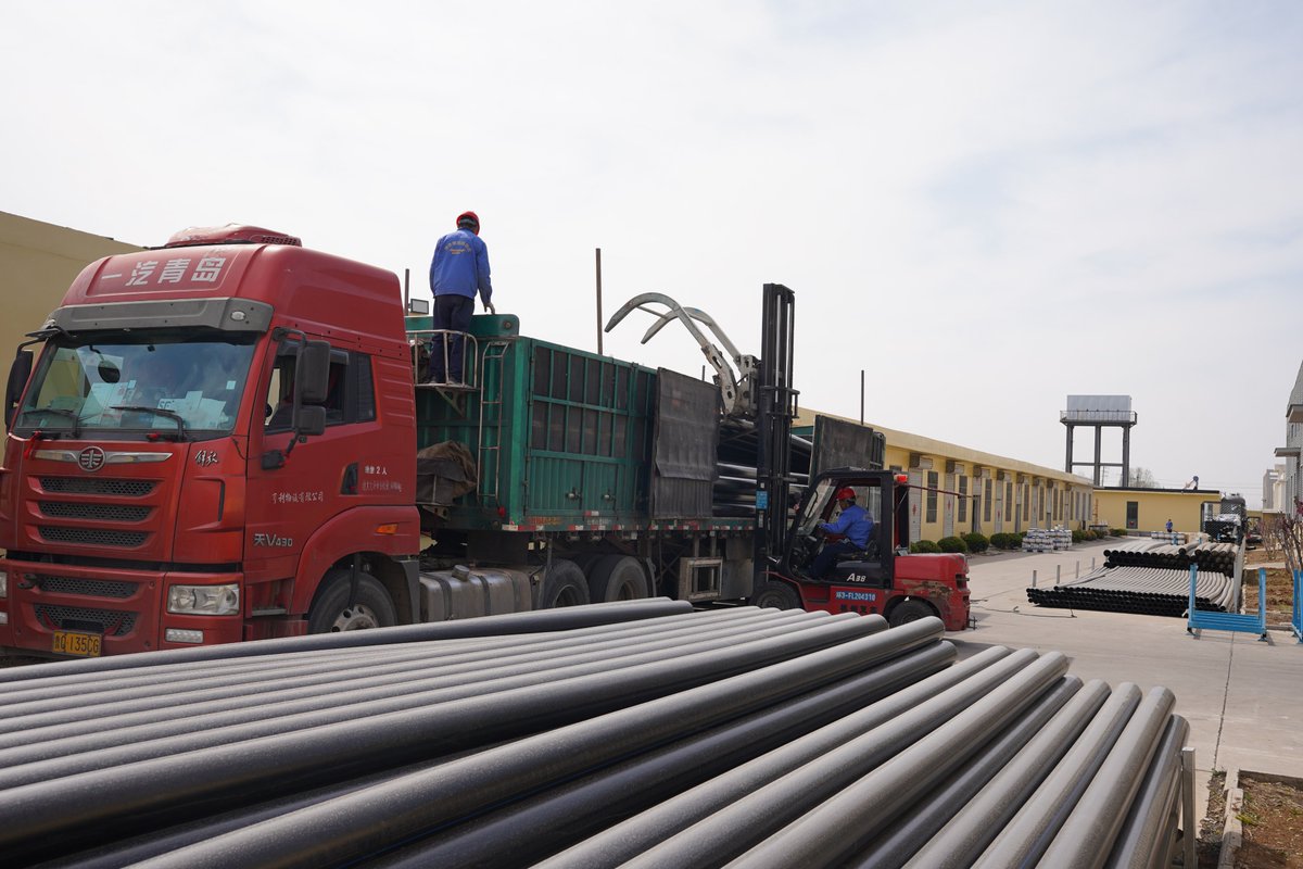 JianlongPlastic's tweet image. Shandong Jianlong Plastic: Batches of PE pipes and PVC pipes will be shipped today! Sent to Spain~
jianlongplasticpipe.com
Whatsapp：+86 17860052961
#shipi #pipe #pvc #hdpe #Spain