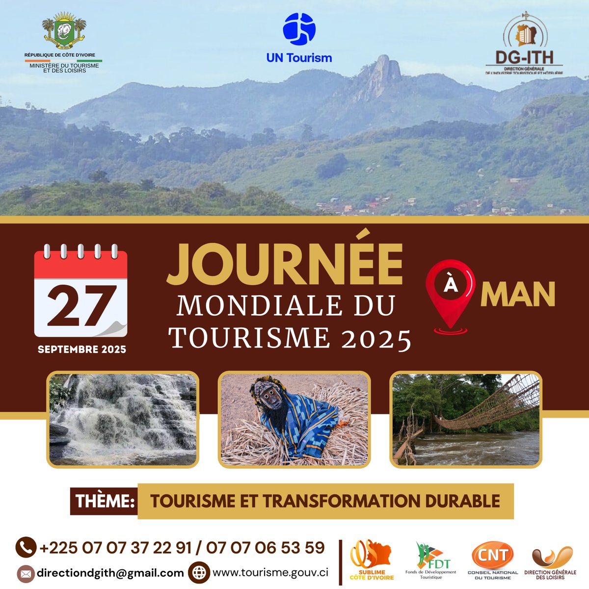 Ministère du Tourisme et des Loisirs Côte d’Ivoire tweet media