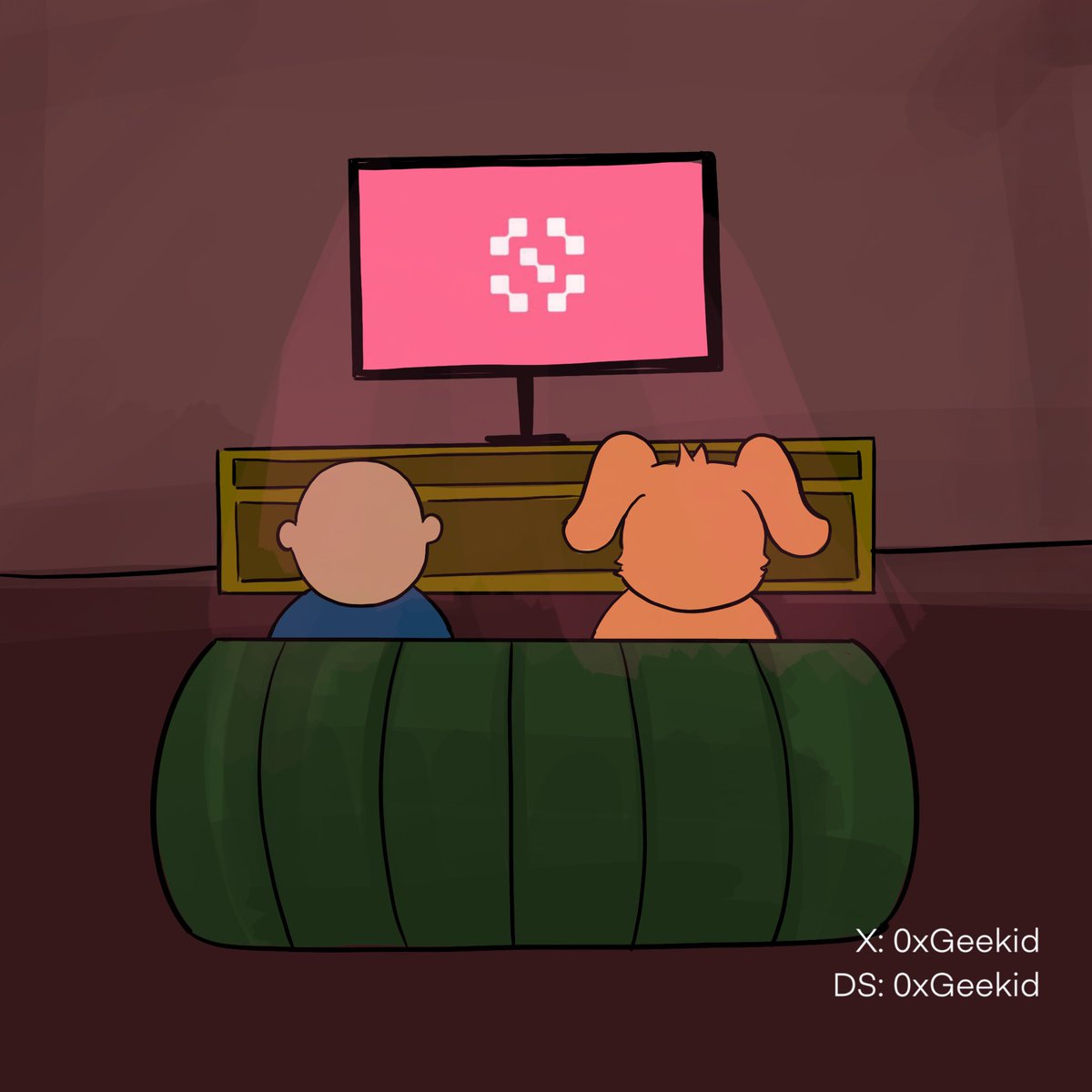 0xGeekid's tweet image. Gsenti, @SentientAGI fam 🥰
This is how Dobby and I decided to spend Friday evening, have a nice weekend everyone! 😌

#SentientAGI #SENT #Dobby