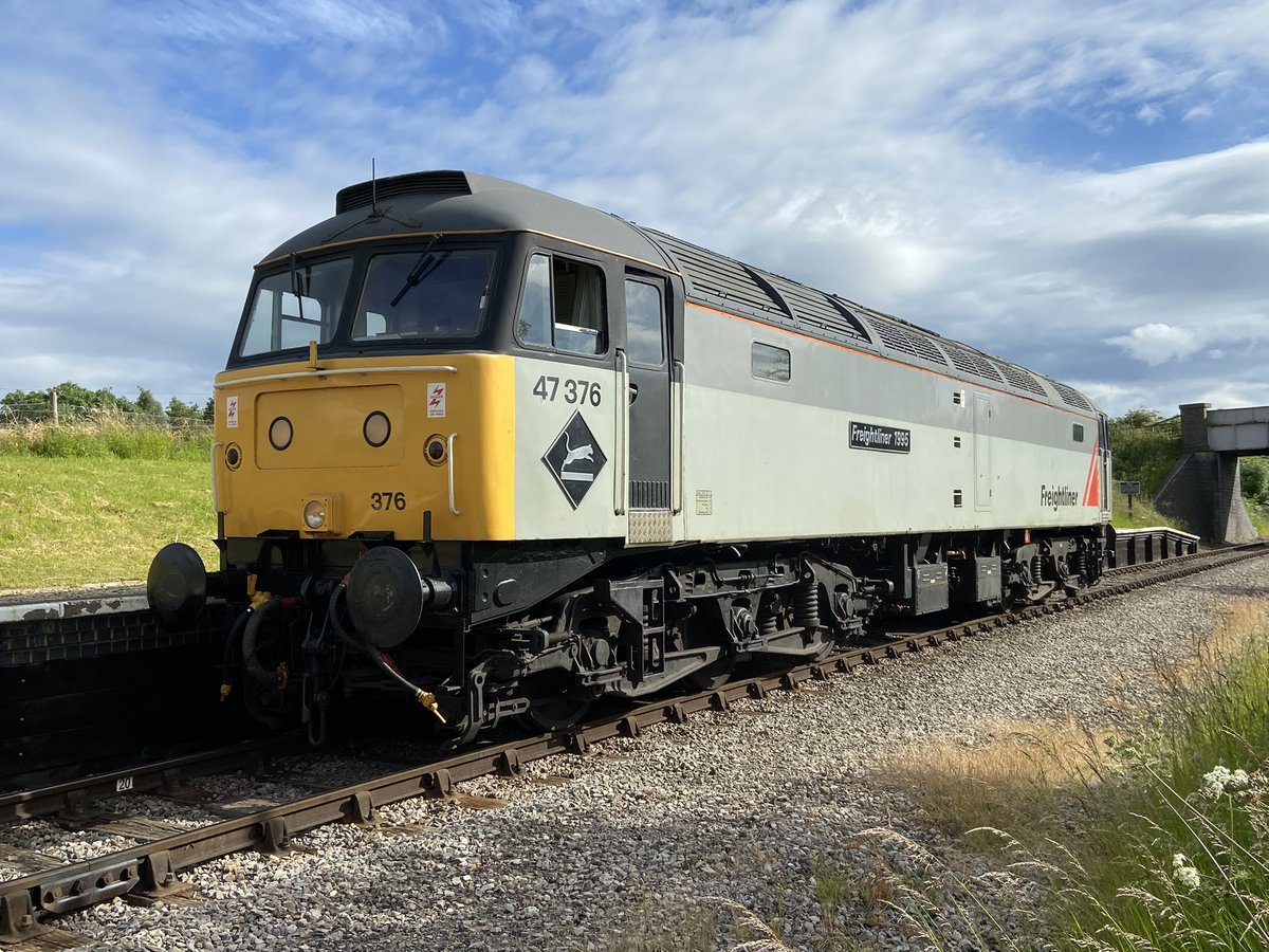It’s Rail 200 at the <a href="/GWSR/">Gloucestershire Warwickshire Railway</a> this weekend, 47376 will be out on both days alongside the resident steam and diesel fleet. Info here gwsr.com/events/rail-20…
<a href="/GWSRDiesels/">GWSR Diesels</a>
