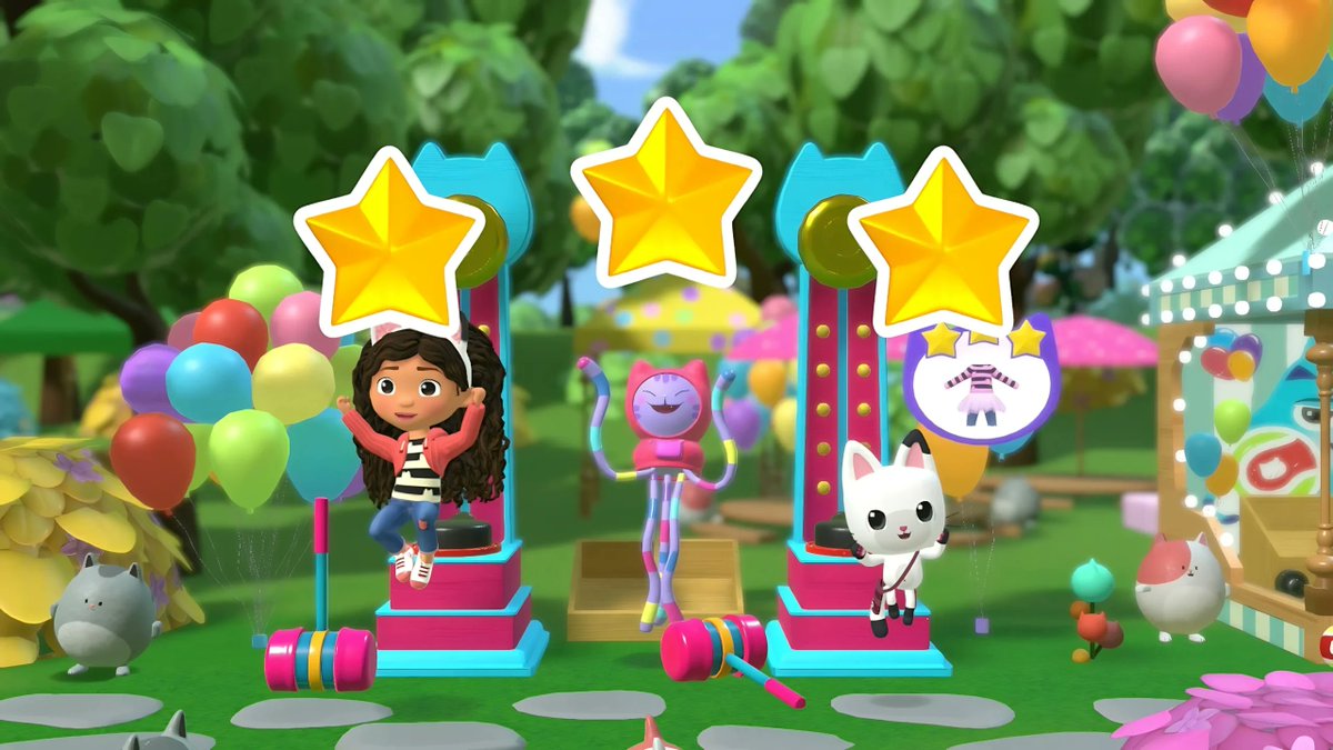 DreamWorks Gabby’s Dollhouse: Ready to Party Trophy Guide

Throw the greatest party ever with Gabby and Pandy Paws!  Start in Crafting World with Mama and Baby Box, then join Kitty Fairy in the magical Fairy Tail Garden

Have a read:
knoef.info/trophy-guides/… <a href="/Outright_Games/">Outright Games</a>