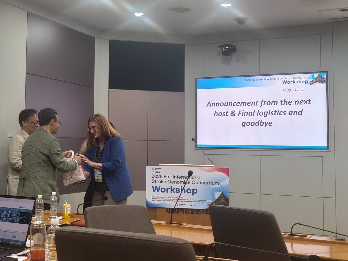 International Stroke Genomics Consortium (ISGC) tweet media