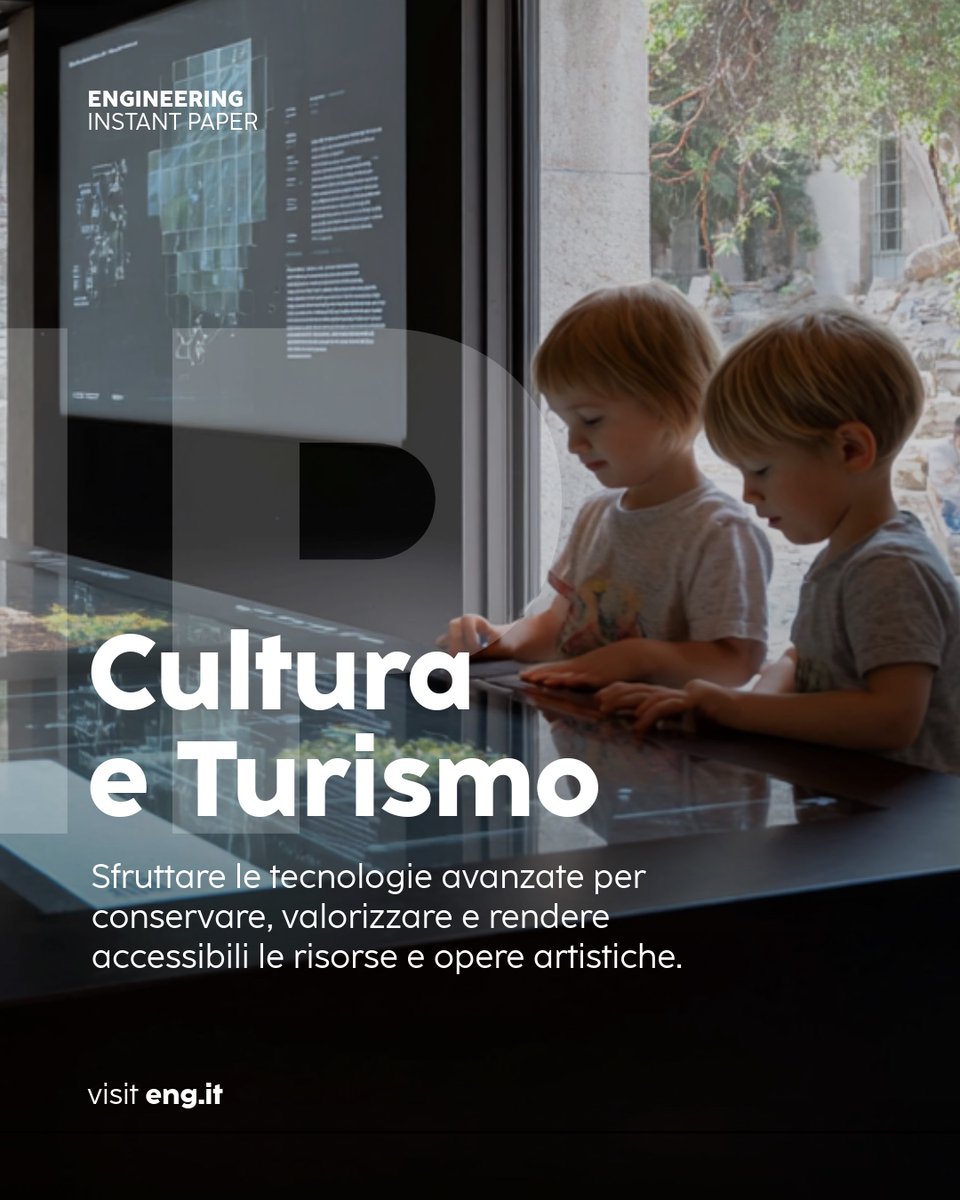 EngineeringSpa's tweet image. La #digitalizzazione del #patrimonioculturale non è solo una questione tecnologica: è una scelta strategica per preservarne la memoria e ampliare l’accessibilità a risorse documentali e opere artistiche.

Scopri come valorizzare il tuo patrimonio:
eng.it/it/insights/pa…