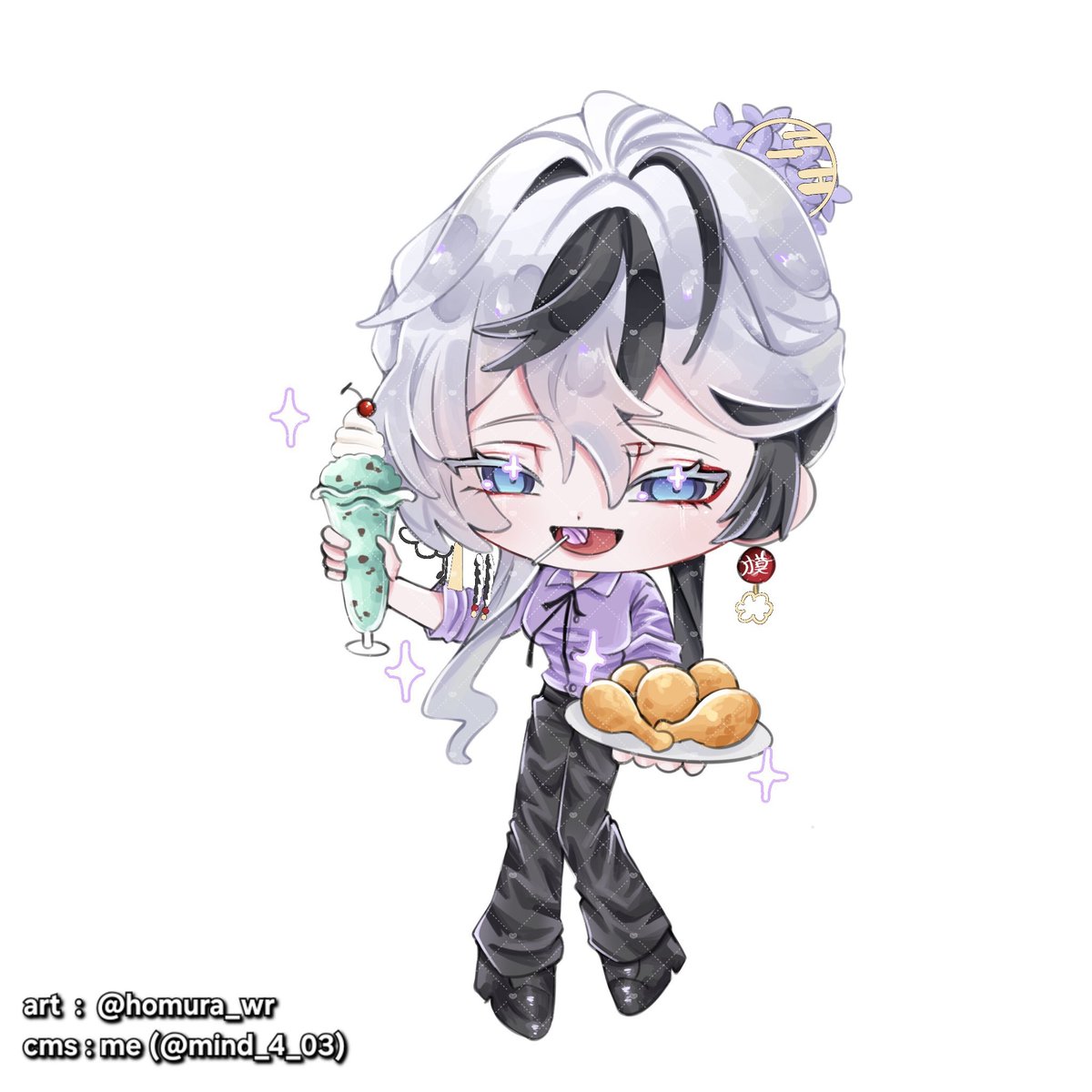 mind_4_03's tweet photo. ❤️Roronoa Aku & Vinsmoke Baku💜
art : #CmsHomu
cms : me
#BAKillUst https://t.co/OgWNdR7WsR