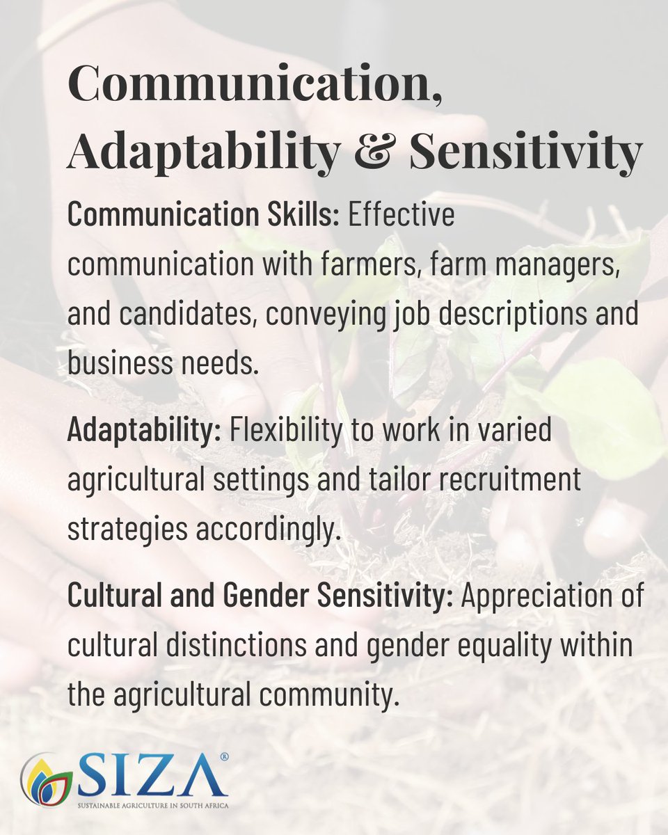 Often in the agri sector, supervisors lead recruitment. This role requires training in labour law, agriculture, cultural awareness &amp; communication. Investing in these skills protects workers and strengthens compliance.