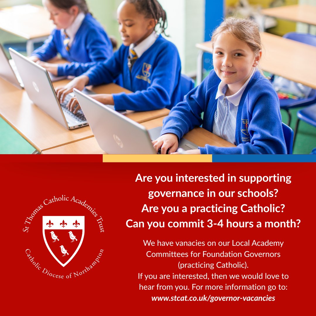 For more information go to stcat.co.uk/governor-vacan…