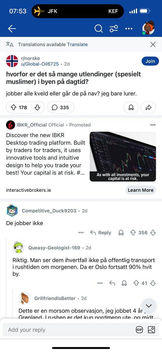 Norsarinn að velta fyrir sér hvort innflytjendur eigi ekki að drífa áfram hagvöxtinn…