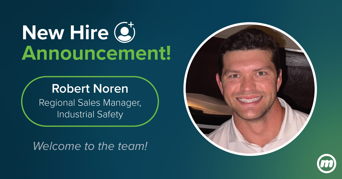 Join us in welcoming Robert Noren to our Industrial Safety team.
 
Robert brings a sharp problem-solving mindset and a real drive to dig in and make an impact. We’re glad to have him on board.