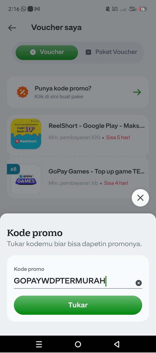mlbbproplay's tweet image. Info dari MPL stream nih,  ada vocer WDP gratis buat akun wangi di gopay

Pake kode GOPAYWDPTERMURAH

Buat nabung aspirant 4.0