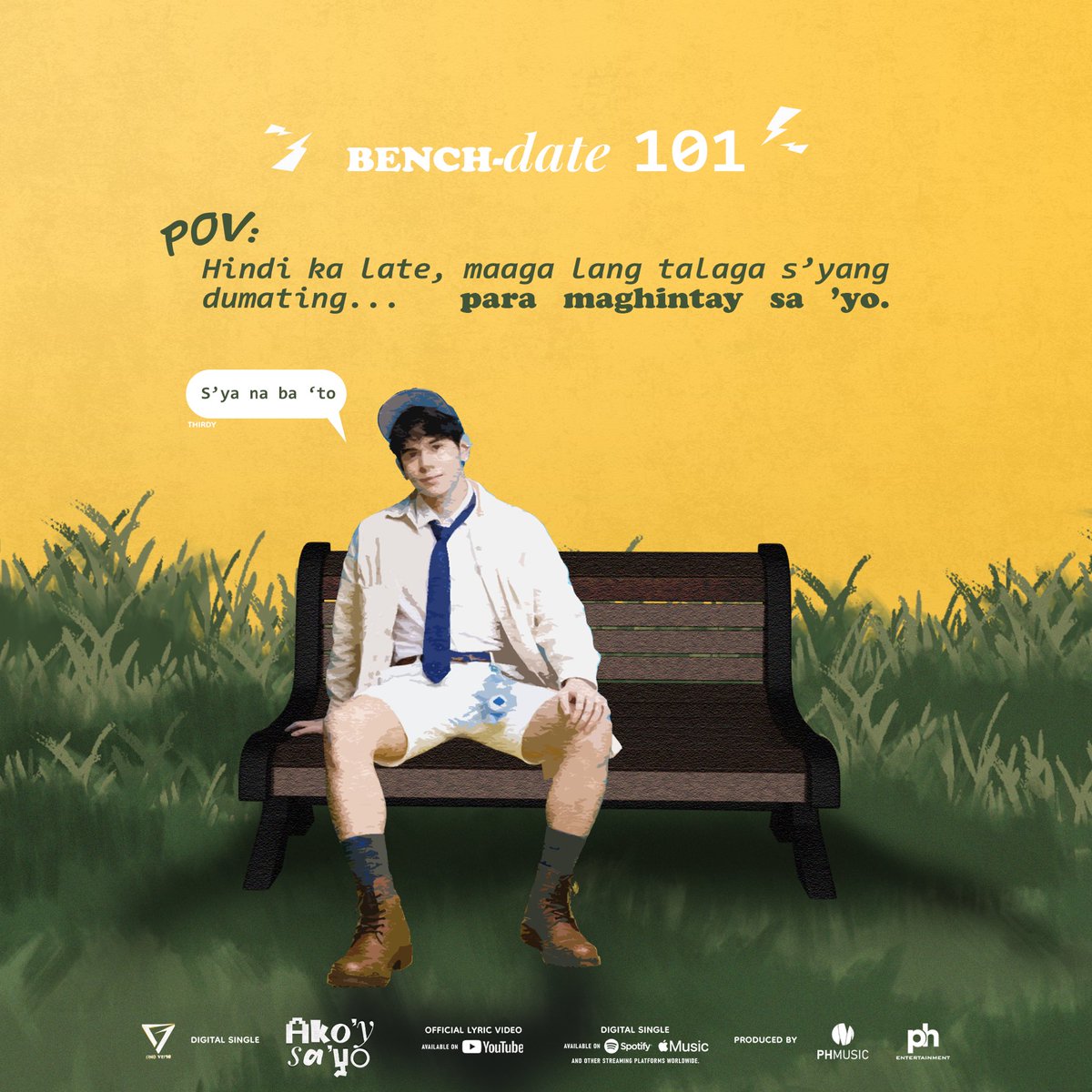 [#BENCHdate101][Ako’y Sa ‘Yo]

“S’ya na ba ‘to?” — minsan, isang upo lang sa bench ang sagot sa lahat ng tanong ng puso. 💕

📺 Watch the Official Lyric Video: youtu.be/H4A0GIJN1yI?si…
🎧 Stream on Spotify, Apple Music, and all digital platforms: tinyurl.com/AkoySaYo