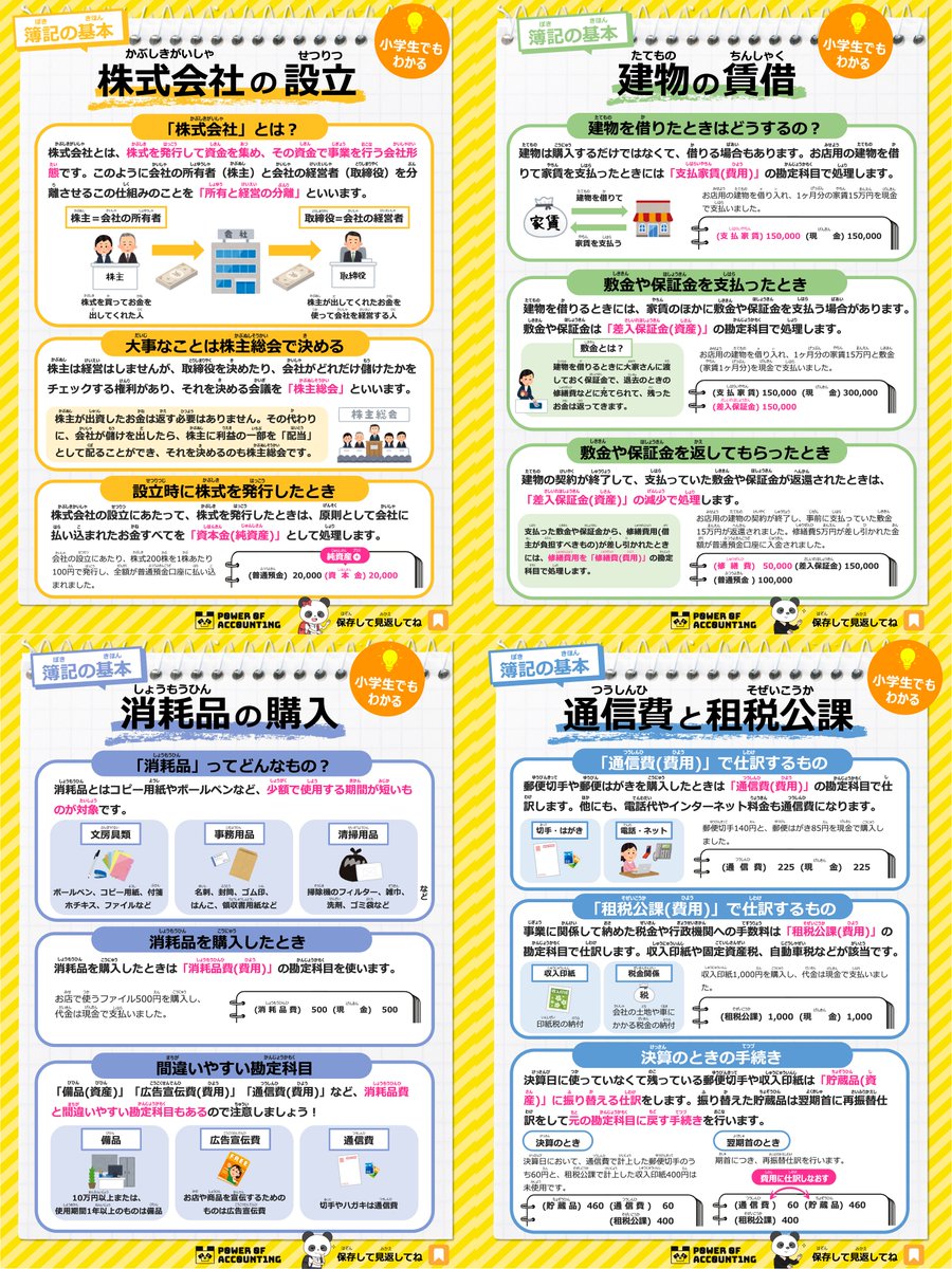 簿記初心者でも絶対押さえないとヤバい！！