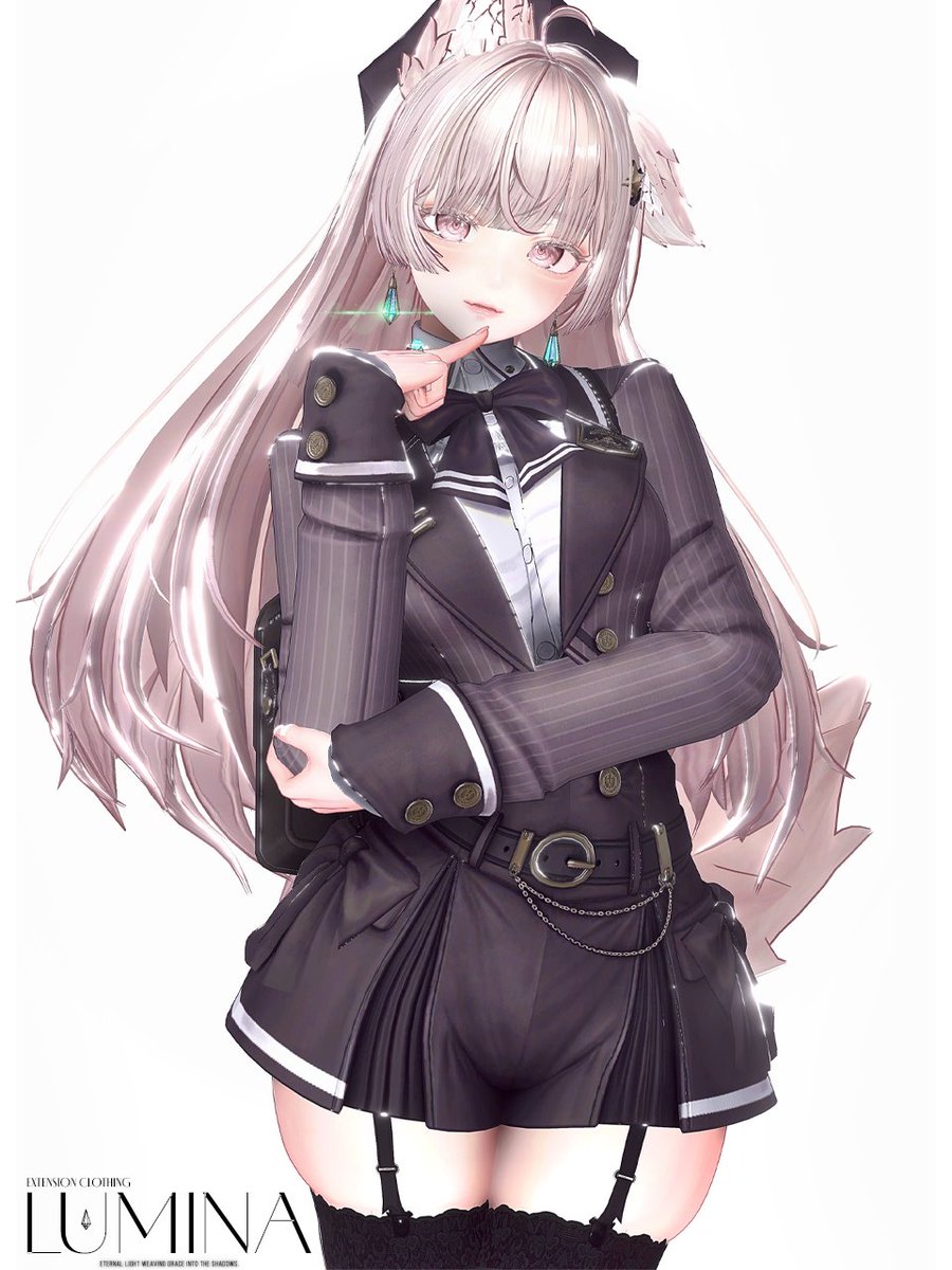 📣EXTENSION CLOTHING📣
2025年10月16日(木)発売予定🗓
Original 3D Avatar『LUMINA - ルミナ』💎

──この名のとおり、あなたに出会うために、輝くの。

#VRChat #LUMINA3D
