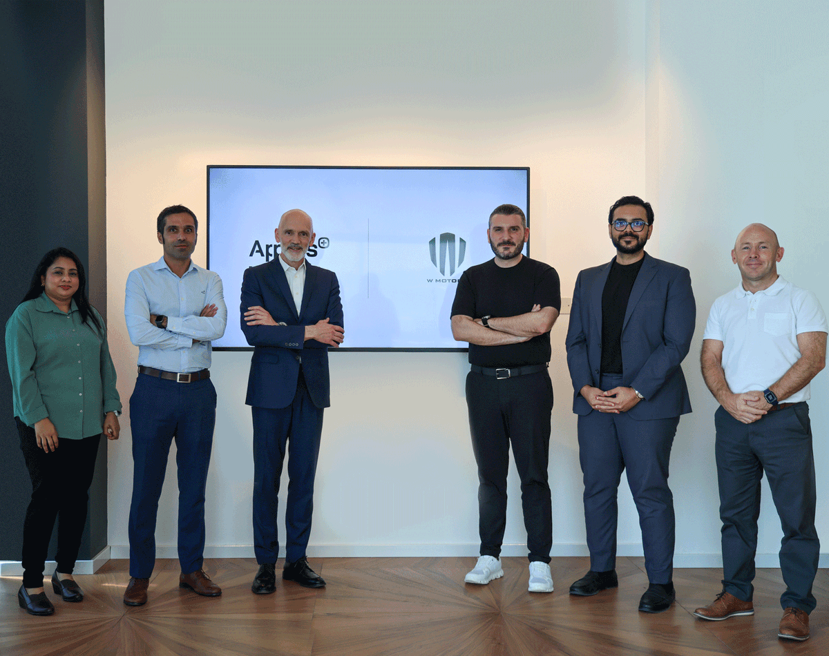WMotors's tweet photo. We’re proud to partner with @ApplusIDIADA , a global leader in automotive engineering. Together, we’re strengthening the UAE’s mobility ecosystem through advanced R&amp;D, joint programs, and world-class training. The future of mobility starts here. #WMotors #ApplusIDIADA https://t.co/Nz8maNSHWh
