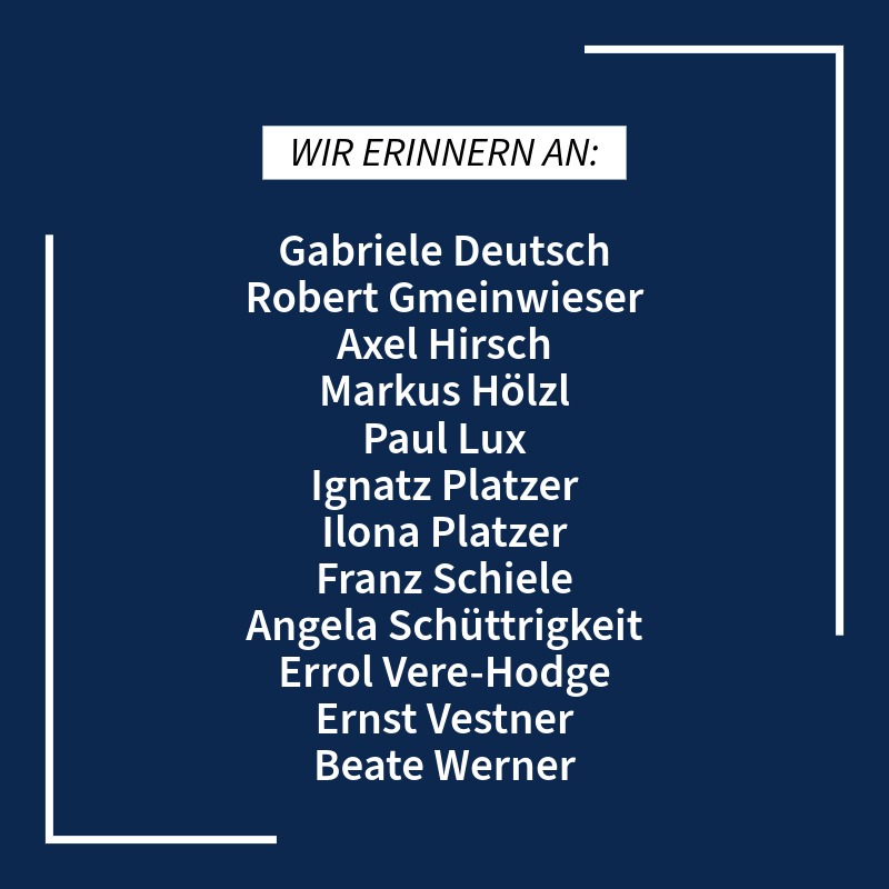 Vor 45 Jahren wurden 12 Menschen bei dem rechtsterroristischen Attentat auf das Oktoberfest getötet. Hunderte wurden verletzt. Unsere Gedanken sind heute bei den Angehörigen, den Verletzten und allen, deren Leben durch diese abscheuliche Tat für immer verändert wurde.