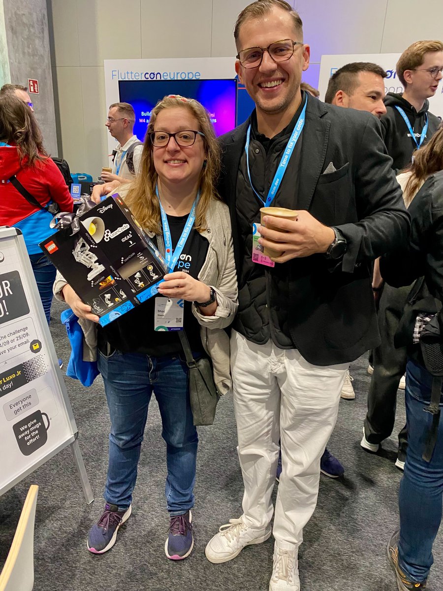 LeanCodePl's tweet image. 🩵 Day 3 at Fluttercon Europe! Looking for something exciting to do today? 👉 Swing by the LeanCode booth and join our LeanAI Demo Challenge.

Our team is waiting for you to show you how it works - add a missing feature to our app using our framework. ✨Earn a LeanCode mug for…