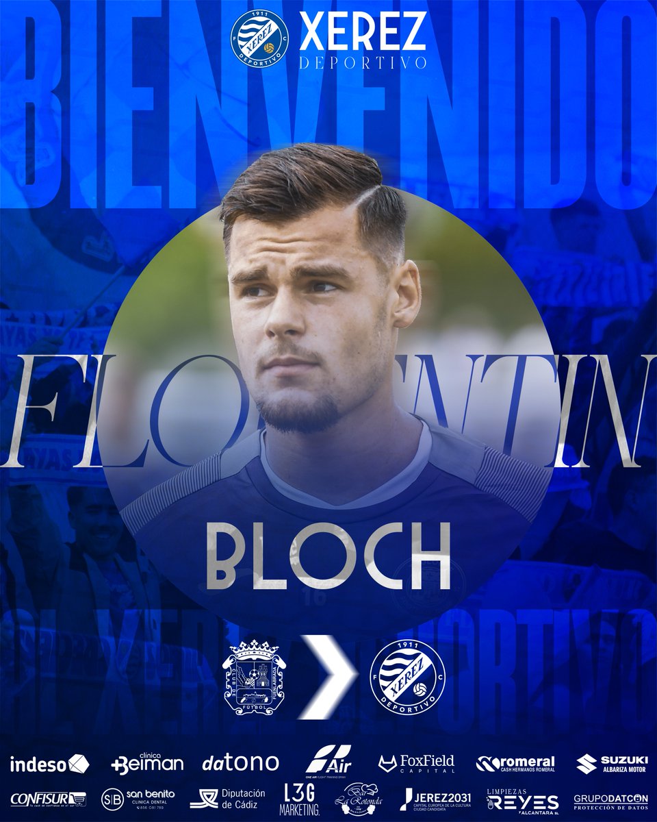 OFICIAL 🔵 | <a href="/FlorentinBl/">Florentin Bloch</a>, un refuerzo de envergadura para la portería xerecista

🔹 Formado en las canteras del PSG y Tours, ha sido internacional sub20 y sub19 con Francia, y la pasada temporada defendió la portería del <a href="/Fuenla/">CFFuenlabrada</a> en Primera Federación.

ℹ️ tinyurl.com/y5whkpwf