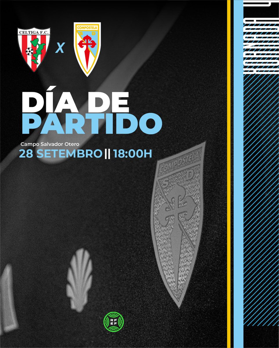𝐃𝐈𝐀 𝐃𝐄 𝐏𝐀𝐑𝐓𝐈𝐃𝐎 🩵🤍

⚽️🔥 A polo triunfo na Illa de Arousa!

🆚 <a href="/FCCeltiga/">Celtiga F.C</a> 
🕕 18:00 horas
🏟️ Salvador Otero
 
#CéltigaCompos