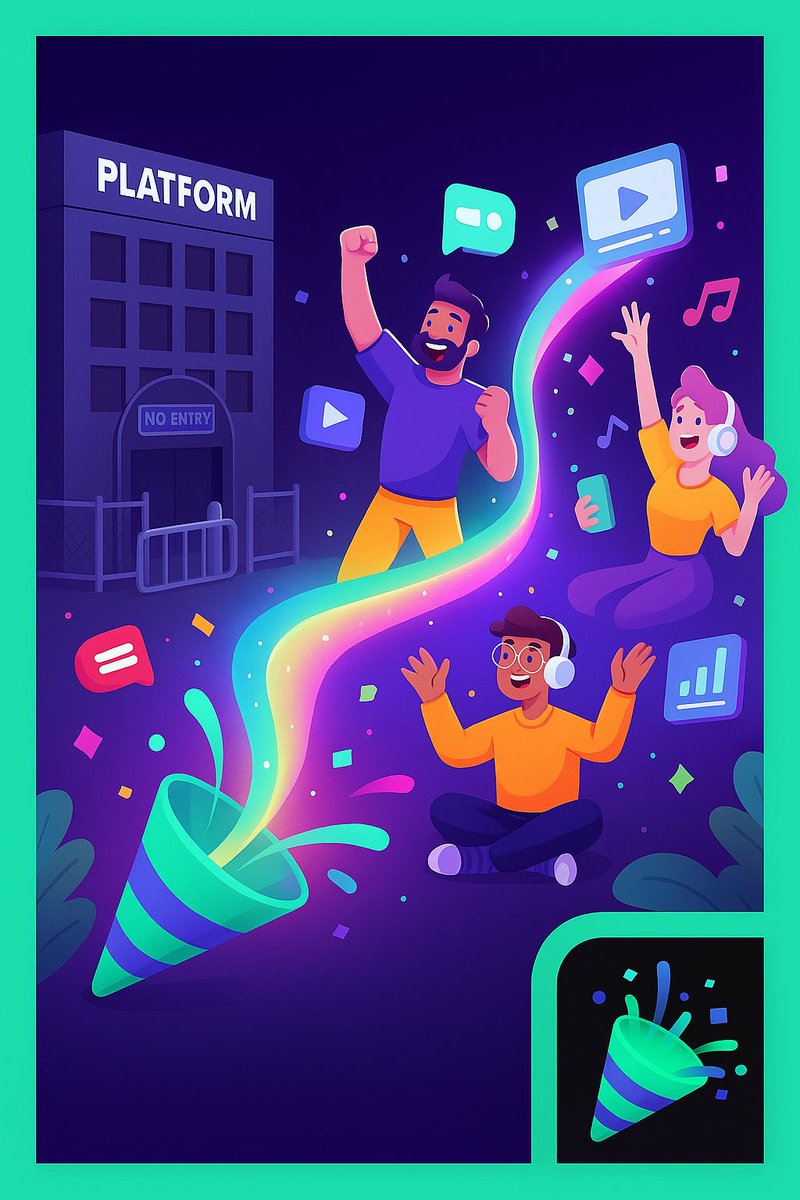 𝗨𝗻𝗱𝗲𝗿𝘀𝘁𝗮𝗻𝗱𝗶𝗻𝗴 𝘁𝗵𝗲 𝗣𝗮𝗿𝘁𝗶 𝗲𝗰𝗼𝘀𝘆𝘀𝘁𝗲𝗺

Everyone thinks streaming begins and ends with platforms like YouTube or Twitch. But the truth is, these centralized platforms hold all the power. They decide who gets seen, who gets silenced and who actually gets