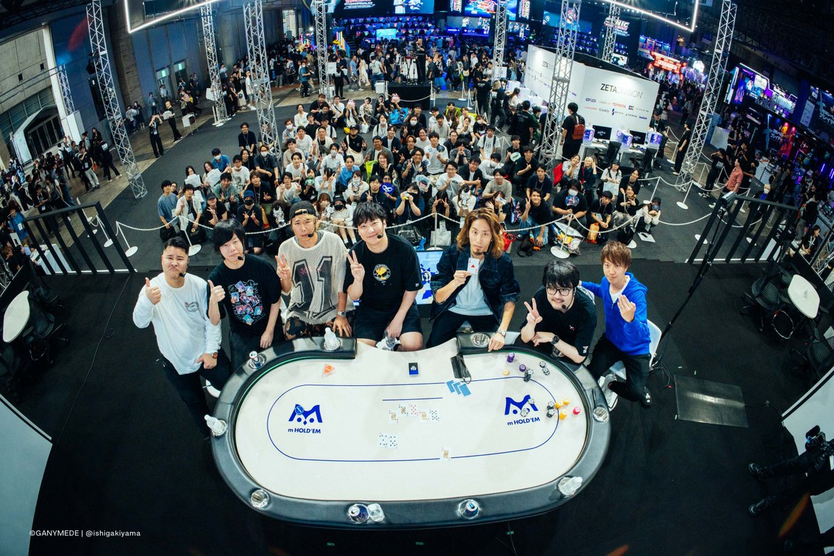 ⚡️TOKYO GAME SHOW 2025 DAY2

ZETA POKER ROYAL in TGS2025 Supported by m HOLD'EM

#TGS2025