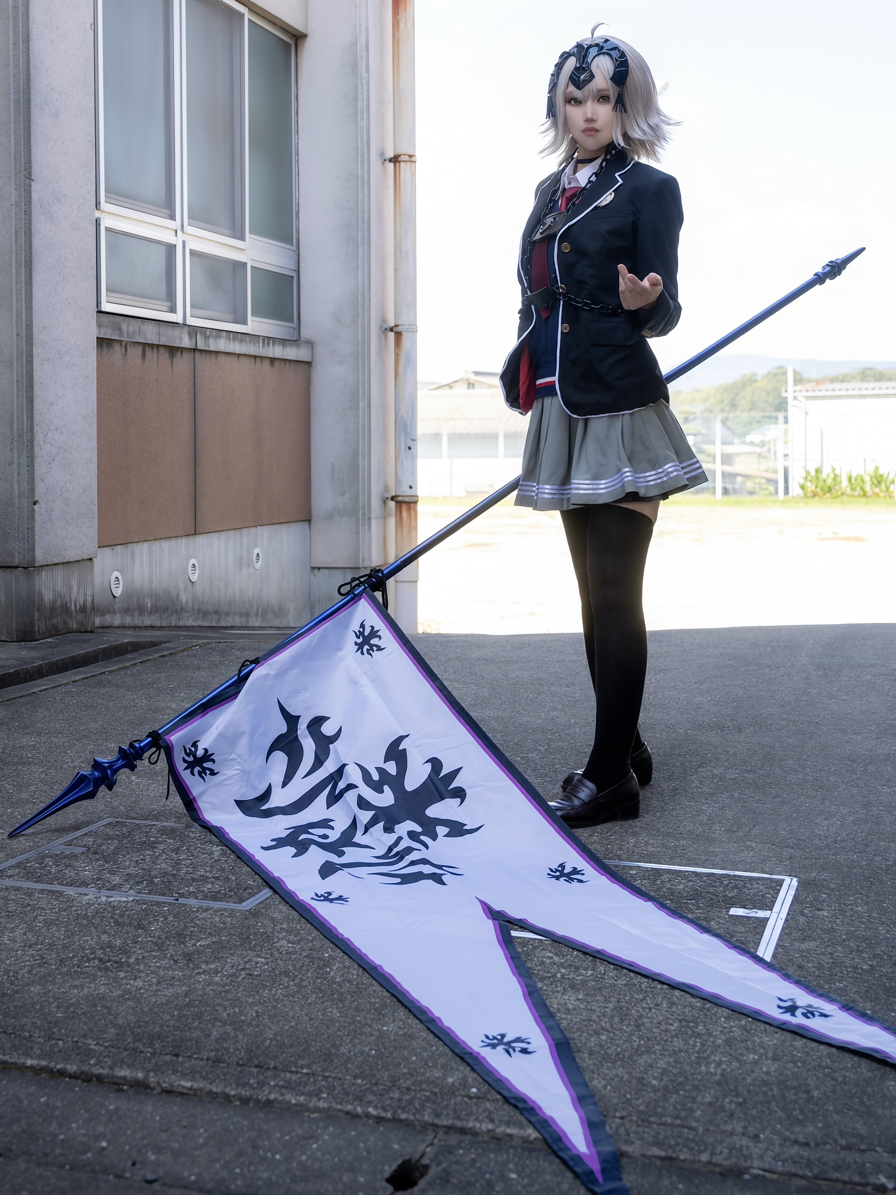 FGOコスプレ 奏章 ジャンヌオルタ 折田さん FGOコスプレ 奏章 ジャンヌオルタ 折田さん - メルカリ