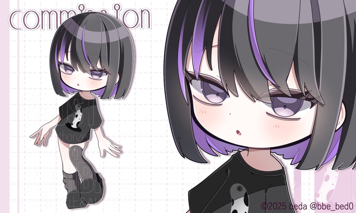 にゃんたろす様ご依頼品 ベルベット色紙イラスト にゃんたろす様ご依頼