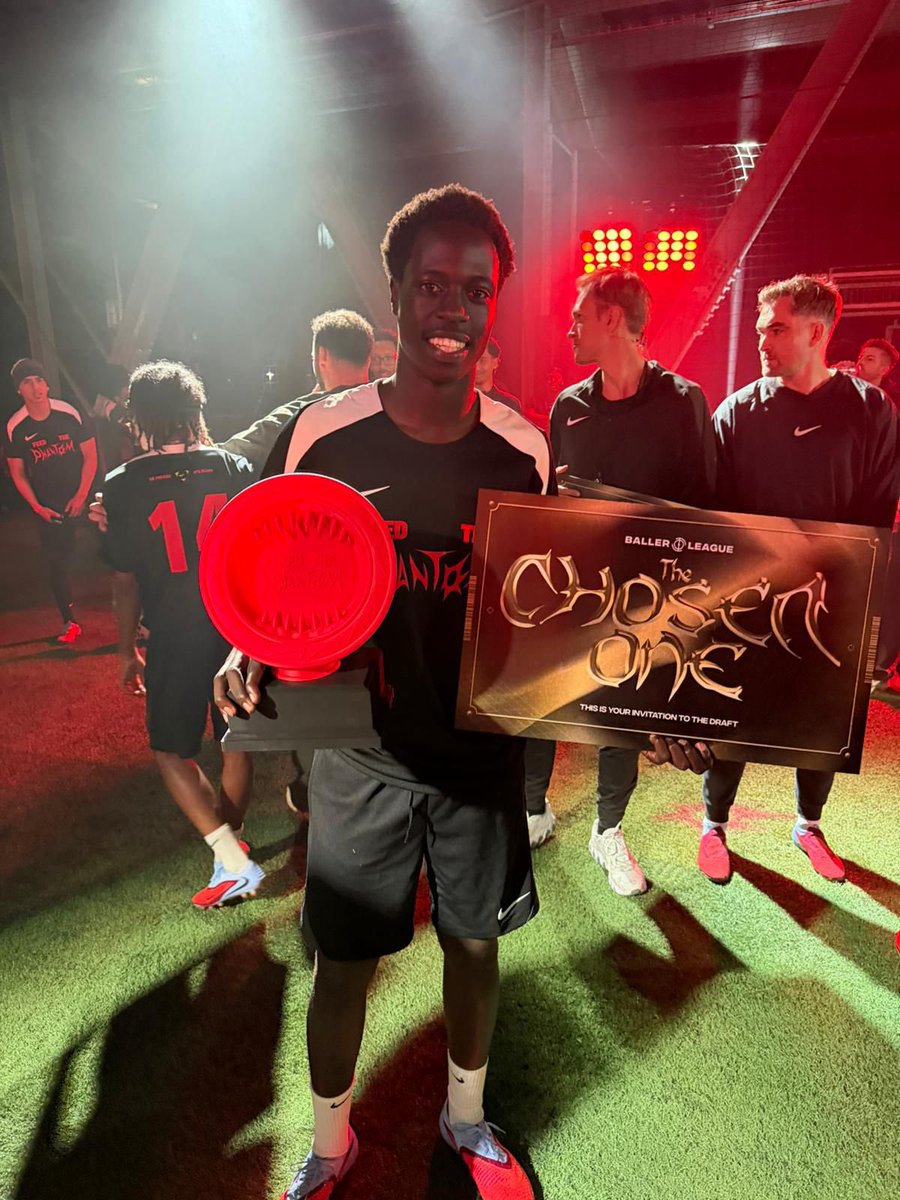 Rusthall FC (@fcrusthall) on Twitter photo Congratulations to First Team player Oscar Oguli on winning the <a href="/BallerLeagueUK/">Baller League</a> deadliest striker competition and getting drafted for Season 2! 👏
We’re looking forward to seeing you light up <a href="/BallerLeagueUK/">Baller League</a>! 🔥
#RusthallFC 🟢⚪️ Congratulations to First Team player Oscar Oguli on winning the <a href="/BallerLeagueUK/">Baller League</a> deadliest striker competition and getting drafted for Season 2! 👏
We’re looking forward to seeing you light up <a href="/BallerLeagueUK/">Baller League</a>! 🔥
#RusthallFC 🟢⚪️