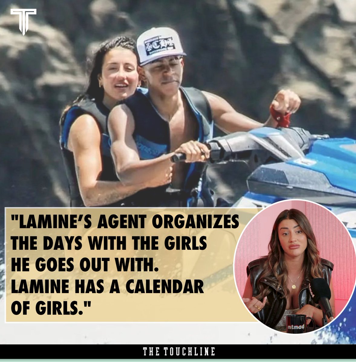 Words from Lamine Yamal's ex-girlfriend.😳