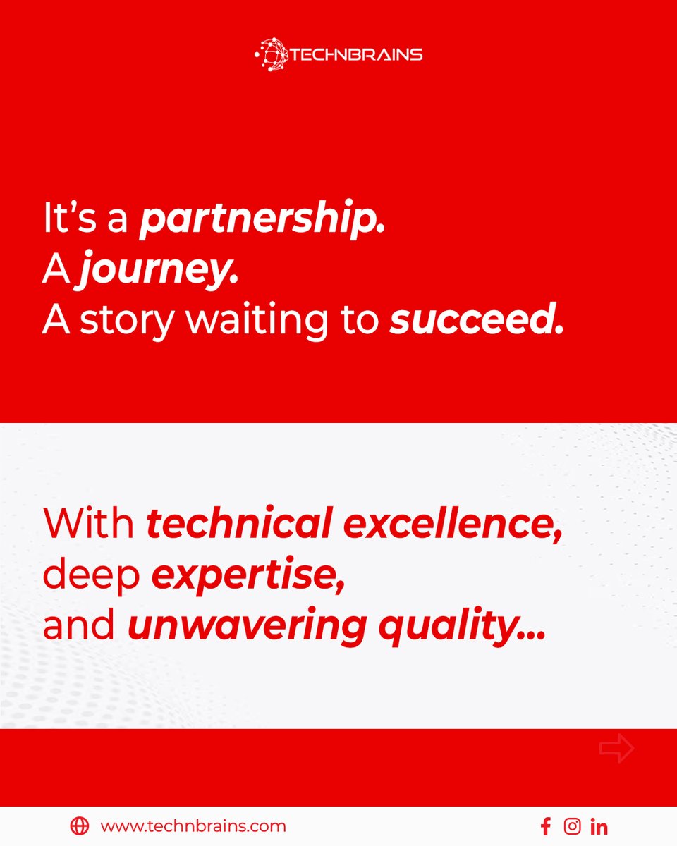 technbrains's tweet image. ✨ At the end of the day, projects aren’t just about
ticking tasks off a list…
👉 Tap the link in bio / Check us out: technbrains.com
#Innovation #DigitalSolutions
#TeamworkMakesTheDreamWork #BusinessGrowth
#TechCommunity #StartupCulture #GrowthMindset
#Collaboration