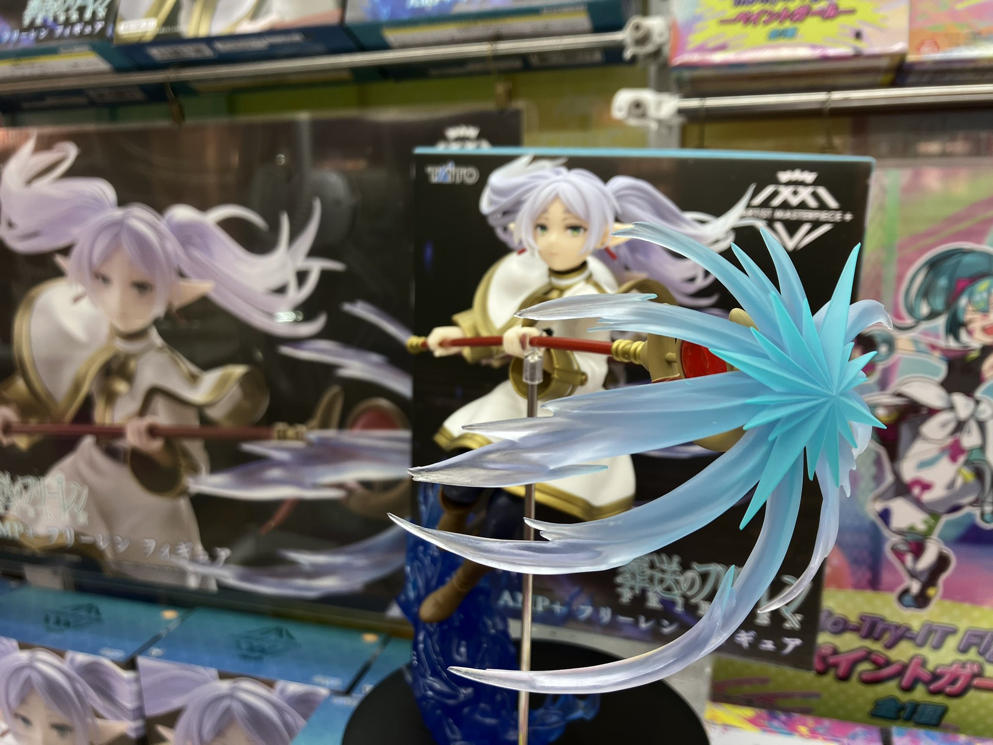 タイクレ限定　葬送のフリーレン　AMP＋ フリーレン フィギュア　3個セット タイクレ限定 葬送のフリーレン AMP＋ フリーレン フィギュア 3