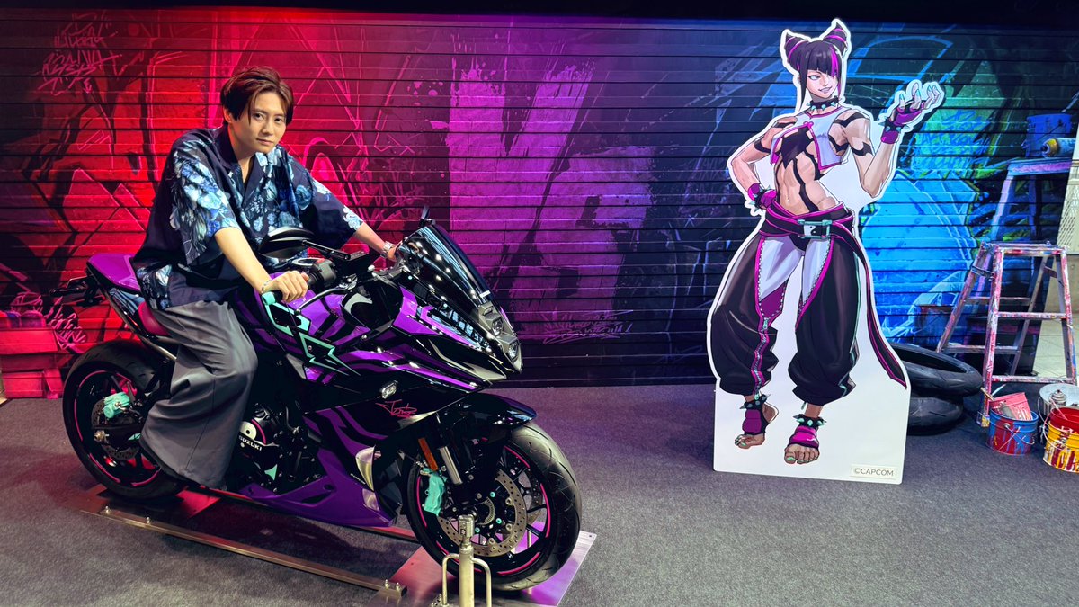 ジュリのバイク乗ってきた🏍️

スト6やらんけど（）

#TGS2025