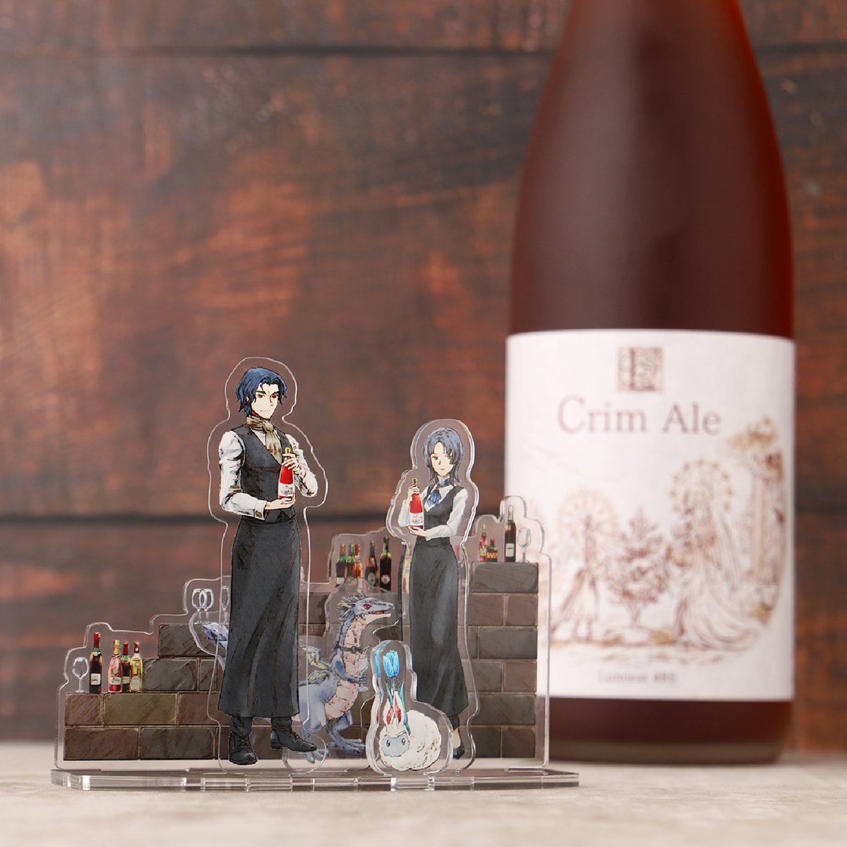 【9月28日(日) 23:59まで】

Elin『 Crim Ale (クリムエール) 』
➤kurand.jp/products/elin?…

それはエリン生誕祭を祝してつくられた。それは酒に分類される......。ノースティリスで愛されるあのお酒を再現した「Crim Ale」が好評販売中です！購入特典として【アクリルジオラマ】も付きます。